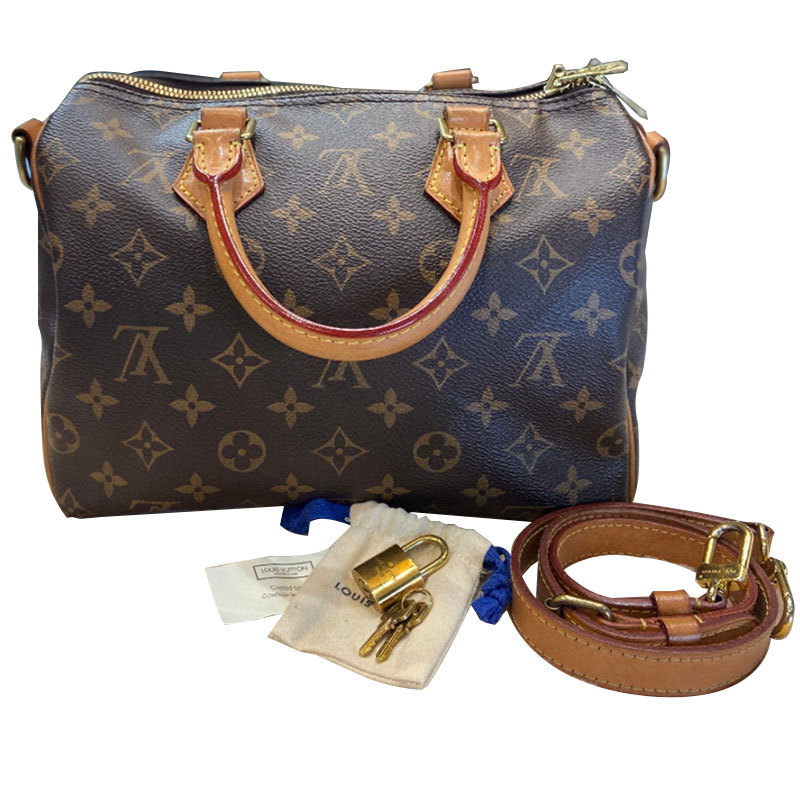 【 50% off Instant Purchase 】95% New Lv Louis Vuitton Monogram Speedy 25 Handbag Shoulder Bag for Women, Authentic from the Boutique 【 50% off Instant Purchase 】95% New Lv Louis Vuitton Monogram Speedy 25 Handbag Shoulder Bag for Women, Authentic from the Boutique