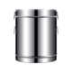 商用陈皮桶不锈钢储存罐密封桶茶叶罐家用大容量圆形罐子储物罐子