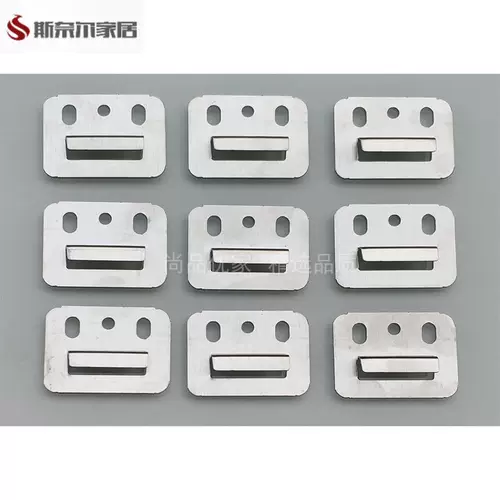 ПВХ Гуссет пряжка фиксация бамбуковой древесной волоконной платы интегрированная настенная плата пряжка из нержавеющей стали.