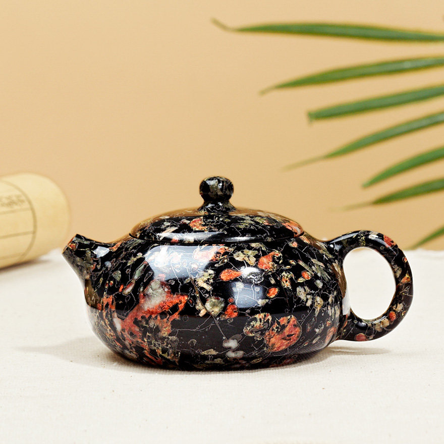 K (flat Xisch) Mayflower jade pot kung fu teapot tea set boutique gift box HK4500-Taobao