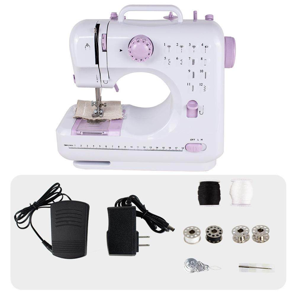 Household Sewing Machine, Electric, Small, Overlock, Mini, Handheld, Multi-Function, Fully Automatic, Capable of Sewing Thick Fabrics, New Model, Table Sewing Machine
