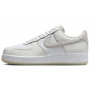绒面革 男款 Air 白米 板鞋 Force 低帮 Nike low