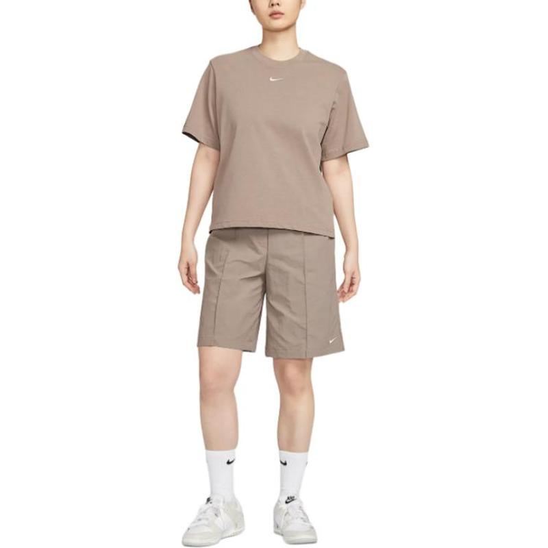 Nike Sportswearwoven Everything 简约舒适时尚系带五分休闲短裤