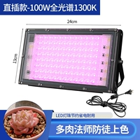 Прямая заглушка -IN [100 -WATT Powder Purple Light 1300K] Multi -Meat -Spepicific