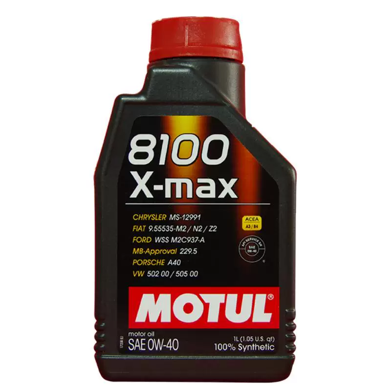 Мотe 8100X-MAX0W-401 литр масло моторное импортируемое истер полностью синтетическое VW502505SN grade
