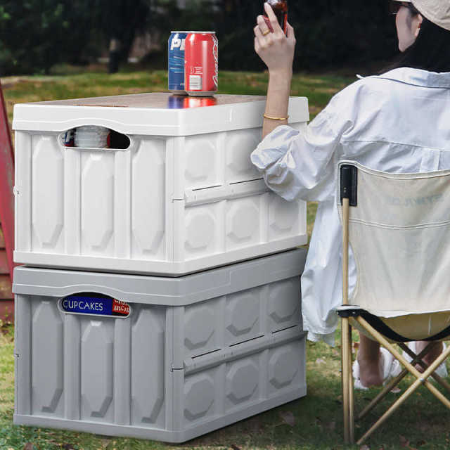 Outdoor camping folding storage box Car assembly box Clothes storage box Trunk storage box Storage box Storage box Storage box