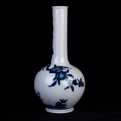 Huihui Wood kiln flower and fruit bottle
