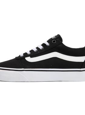 Vans Ward 复古 休闲 防滑耐磨 低帮 板鞋 黑色