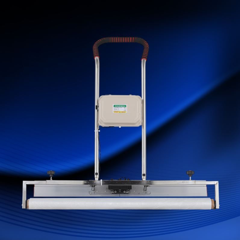 Film maintenance vibrating and removing footprints integrated film covering machine engineering concrete automatic lithium battery film covering machine