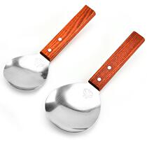 Stainless steel tofu spoon tofu spoon round tofu spoon special spoon for making tofu flat spoon tofu shovel