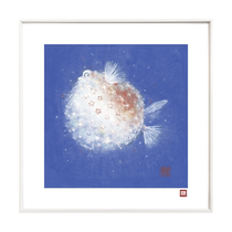 (Framed version) Decorative limited edition prints by young artist Xing Wenmei (Travel)