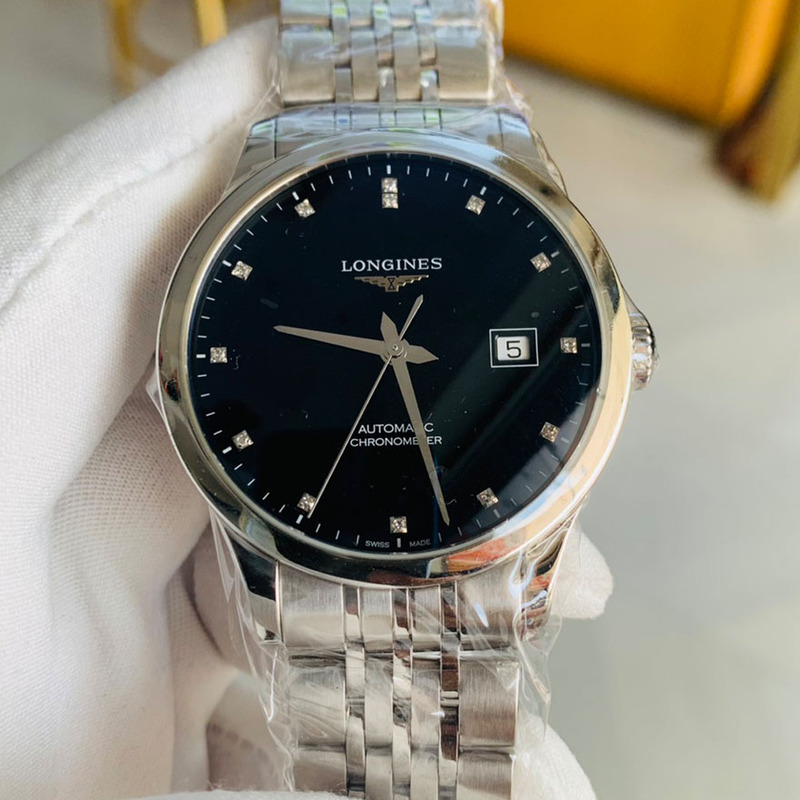 50% off Flash Sale 98% New Longines Official Price 20300 Creator Series Automatic Mechanical Men's Watch 40mm