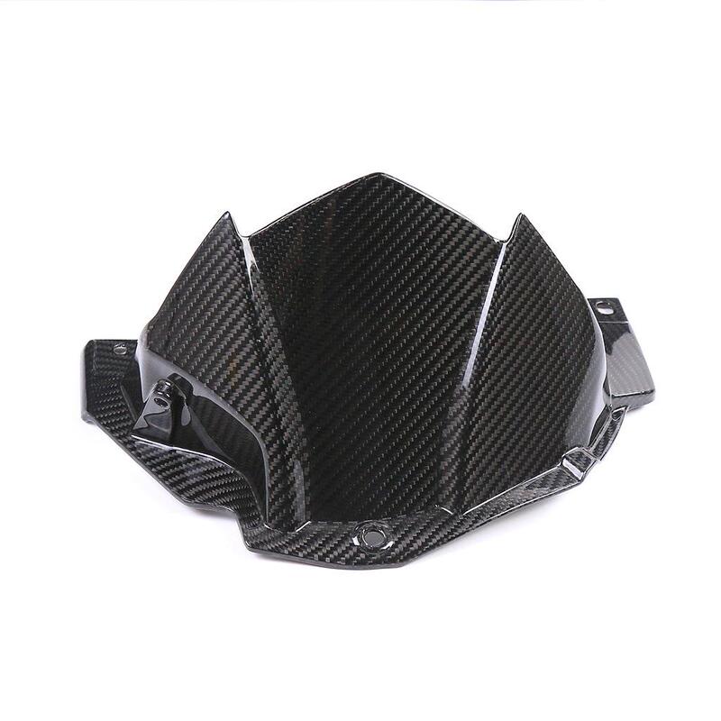 Suitable for Kawasaki -2 Motorcycle Modified Carbon Fiber Shell Rear Fender Dirt Guard