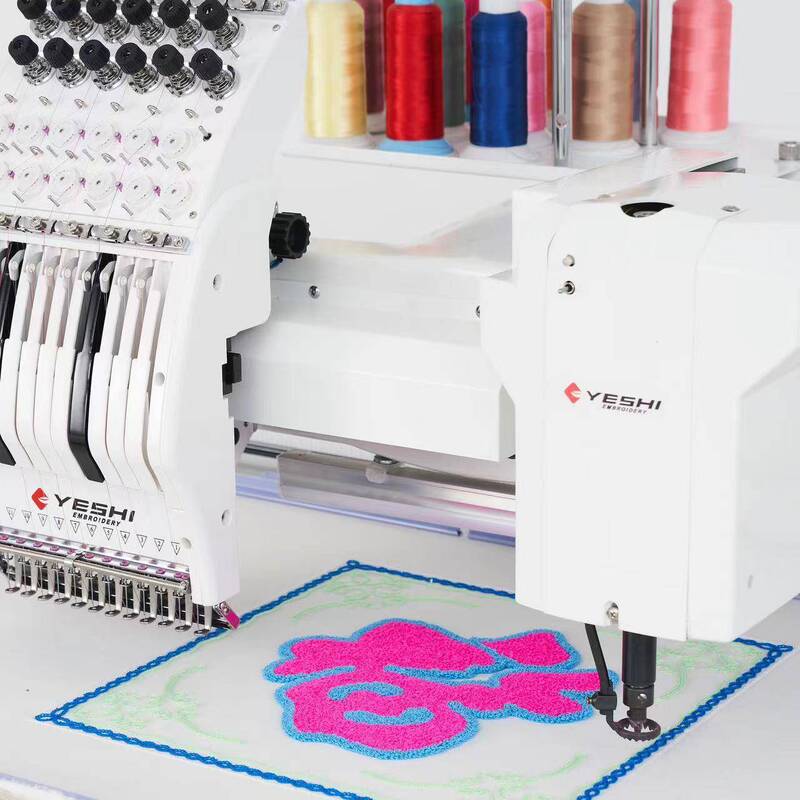 1201F+C2026 Computer Embroidery Machine for Flat Embroidery and Towel Embroidery, Personalized Private Embroidery Machine for Embroidery and Lettering