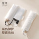 Lixu curling rod storage bag hair straightener heat insulation anti-scalding pad silicone travel portable electric coil cover plywood protective cover
