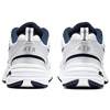 Nike White Navy cow split leather retro classic non-slip low top dad shoes men's blue and white