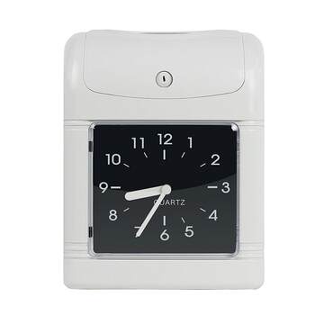 English attendance machine can be used in many countries. the clock machine can be used to clock in and out of get off work. paper card type clock clock foreign trade k-6