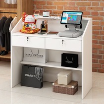 Convenience store bar table cashier small simple counter company front desk clothing store milk tea shop bar