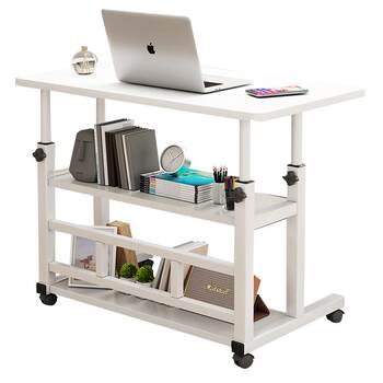 Simple student desk bedroom dormitory home study simple table bedside table removable lifting computer table