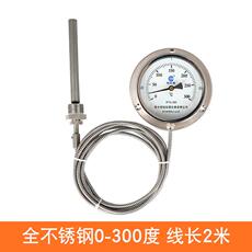 Давление тип термометр 计测锅炉蒸汽304测油温不锈钢式压力工业用测温度温计水温温度表