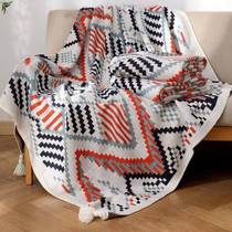 Nordic Wind Office Air Conditioning Blanket Knit Blanket Cover Leg Blankets Full Body Beaty Dorms Nap Small Blankets