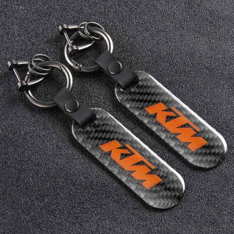 Suitable for Ktm Motorcycle Keychain Key Holder Duke250/390/790/1290 Key Pendant to Prevent Loss