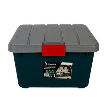 Manufacturer wholesale car trunk storage box car outdoor organizing storage box plastic large capacity thickened suv