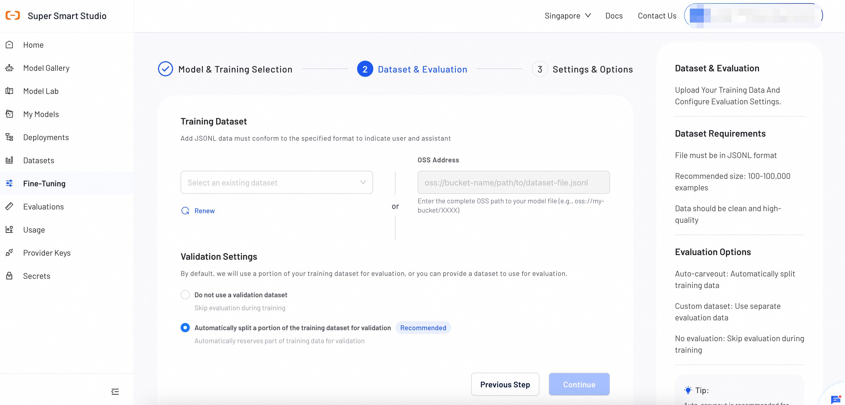 Dataset & Evaluation