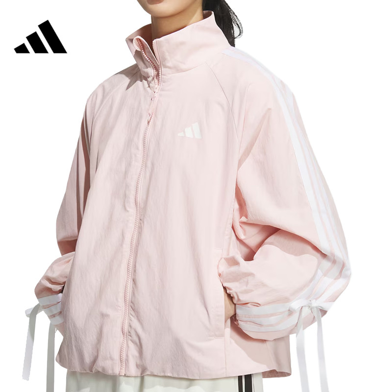 阿迪达斯春季女子运动休闲夹克外套KB0086