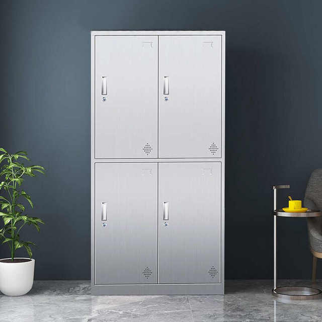 304 Sichuan stainless steel locker employee cabinet steel storage cabinet electronic password lock electronic storage cabinet