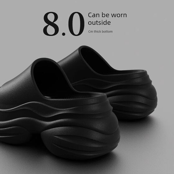 8.0 Thick-Soled Soft-Soled Eva Beach Sandals 2025 New Summer Non-Slip Outdoor Sandals