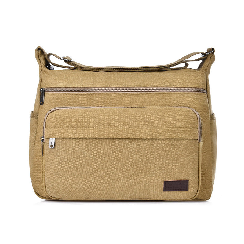 Cross-border convenient canvas size labor insurance men's bag