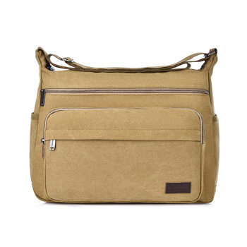 Cross-border convenient canvas size labor insurance men's bag