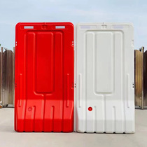 Customized 7kg plastic water horse fence on demand door panel water horse manufacturer highway construction fence