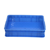 Spot 40 mouths 0-90 plastic weekly 904 turn with cover plastic frame turnover box box shallow low material warehouse shelf box moving