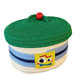 Hand-sewn cotton rope desktop storage box entrance key storage basket student dormitory car snack storage storage
