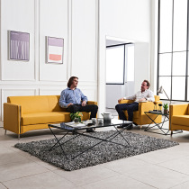 Manufacturer hot selling business office sofa simple warm reception high quality sofa business simple sofa