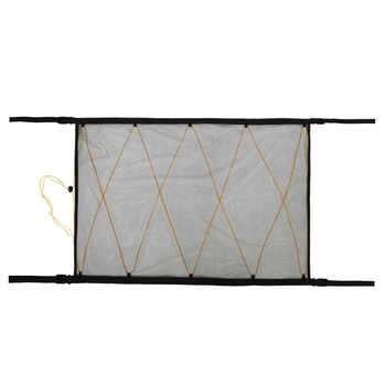 Drawstring car roof simple mesh zipper storage bag large space adjustable one-piece shipping