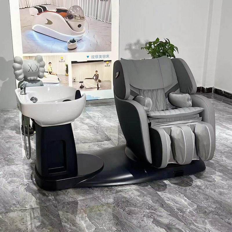 Intelligent electric massage hair care chair multi-functional rotating shampoo bed beauty shop hair salon scalp care chair Xinsheng