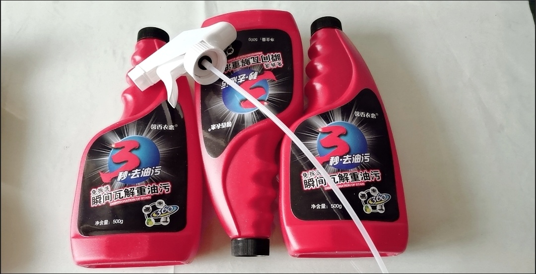 阿莎娜家用抽油烟机清洁剂500ml×5瓶评价