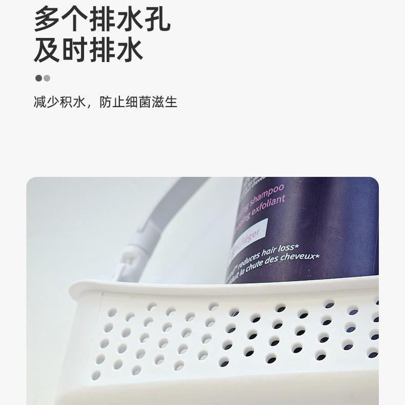 In-Stock Cross-Border Double-Layer Bathroom Hanging Basket, Plastic Storage Basket for Bathroom Toiletries, Kitchen Storage Rack In-Stock Cross-Border Double-Layer Bathroom Hanging Basket, Plastic Storage Basket for Bathroom Toiletries, Kitchen Storage Rack