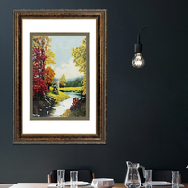 Ingenious Suzhou Embroidery Landscape Home Decoration Hanging Painting Embroidered Silk