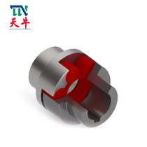 Supply of 45# steel plum blossom elastic coupling LM type LM14 three-claw coupling