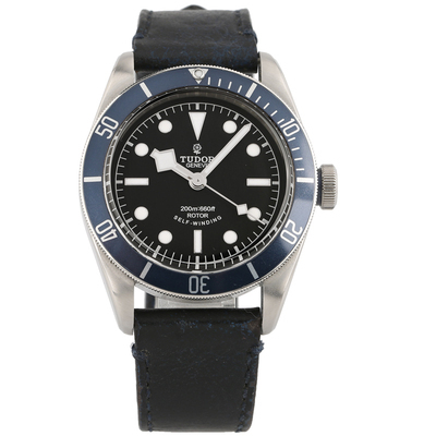 Authentic Tudor Black Bay Series 79220B 41mm Black Dial Automatic Mechanical Men's Watch, Pre-Inspected before Shipment, 98% New