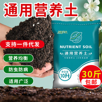 Nutrient soil for vegetable and flower cultivation special soil for indoor balcony vegetable cultivation organic nutrient soil general planting soil