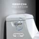 Freestanding Toilet with Side Push Button, Siphon Flush, Large Diameter, Single Hole, Ceramic, Anti-Odor, One-Piece Design for Home, Hotel, and Guesthouse Use