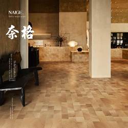 Retro annual ring reinforced composite wood floor wood grain old black Lam wind antique homestay Environmental-Friendly For Home 12mm