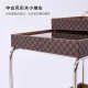 Gefeili's medieval style movable cart with wheels creative sofa side living room home retro storage tea table