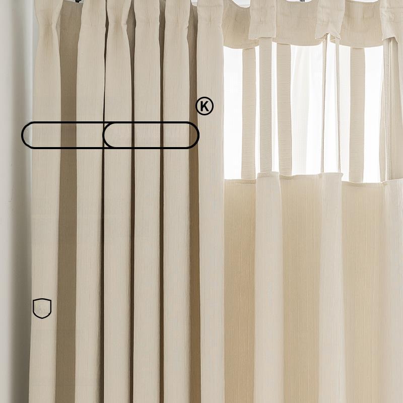 All Curtains in Our Store Can Be Drilled to Create Openings for Hong Kong Air Conditioners