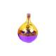 Dog Treat-Dispensing Toy, Wobble Toy for Entertainment, Teeth-Grinding Treat Ball, Intelligence Dog Food Puzzle, Durable Chew Toy, Pet Supplies